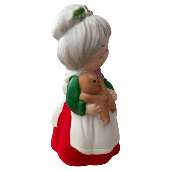 Jasco Winter Wonderland Santa & Mrs Claus Christmas Bell Figurines Set 4.5" - Picture 9 of 10